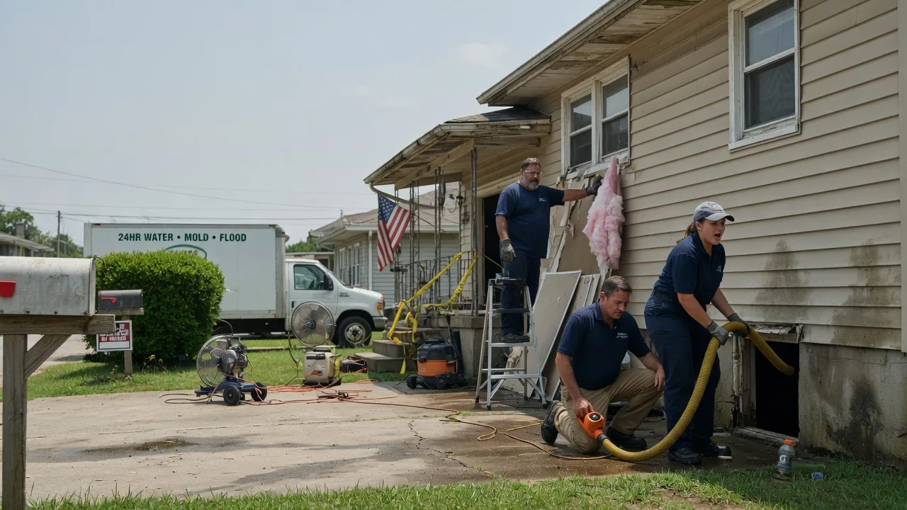 Water Damage Repair in Falkner, MS near me